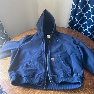 Carharrt J130 navy blue XXL work coat